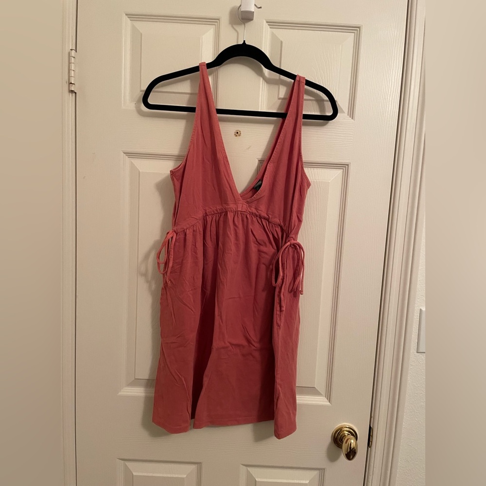 Coral Mini Dress